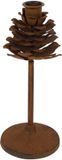 Countryfield Kandelaar Dennenappel Roest 22,5 cm