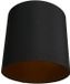 Mexlite abat-jour textile noir 30cm avec support E27