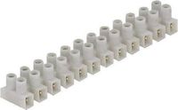 TRIDONIC CT Tridonic Kroonsteen 6mm2 10 stuks Wit Plastic