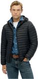 Superdry Lite Fuji jas met capuchon Heren XXL Jet Black