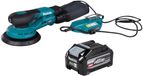 Makita BO 002 CGU1 ponceuse roto-orbitale sans fil 40 V max. 150 mm course de 5,0 mm sans balai + 1x batterie 4,0 Ah - sans chargeur
