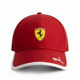 stichd Ferrari Classic Cap Cherry Rood 2025 - Lewis Hamilton - Charles LeClerc- Formule 1