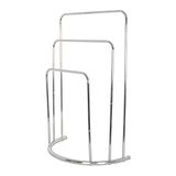 MSV Curvy Lune, handdoekhouder met 3 handdoekstangen, 49,5 x 26 x 75,5 cm