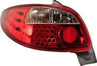 Set AutoStyle Set LED Achterlichten passend voor Peugeot 206 excl. CC/SW - Rood/Helder