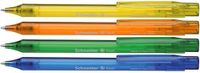 Schneider 73040 balpen Fave (lijndikte M, schrijfkleur: blauw) 4-delige blisterkaart, gesorteerd