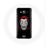 Maniacase Etui voor Samsung Galaxy J3 2016 La Casa de Papel Masker