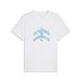 PUMA Functioneel shirt 'Olympique de Marseille' azuur / zwart / wit