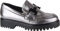 Gabor - Dames - Loafers - Grijs - Leer - Maat 38.5