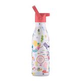 Cool Bottles - Thermische Kinderfles - Roestvrijstalen Waterfles - 350 ml - Sweet Mermaids