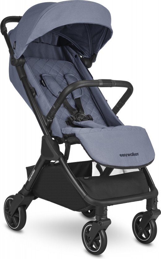 EasyWalker Jackey Buggy Steel Grey blauw