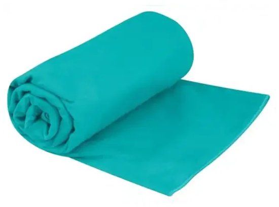 Sea to Summit Drylite Towel XL Licht & ultrasoft microvezel - Baltic Blue
