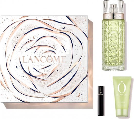 Lancôme Ô de Lancôme Giftset - 125 ml eau de toilette spray + 50 ml showergel + 2 ml Hypnôse Mascara 01 Noir Hypnotic - cadeauset voor dames