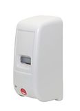 OFFICER PRODUCTS Zeepdispenser, vloeistofzeepdispenser voor wandmontage, automatisch, 1 l, wit