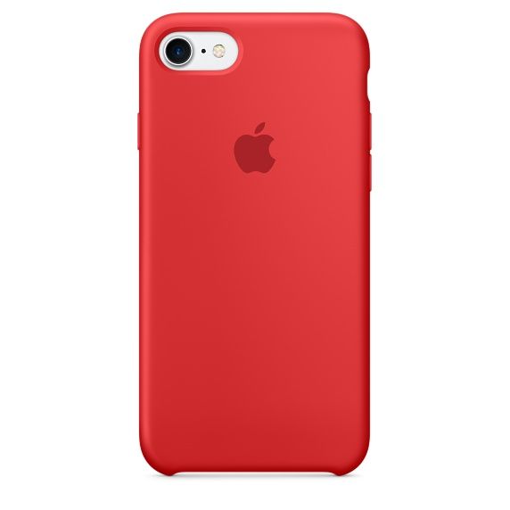 Apple MMWN2ZM/A iPhone 7 Silicone Case Red
