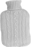 Home & Styling Warmwater kruik Jersey - 1.75 Liter - Lichtgrijs
