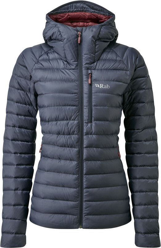 Rab Microlight Alpine Jas Dames - Grijs - UK 16 / XL - 2023