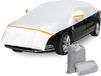 Shenzhen Haorui Industrial Technology Co., Ltd. Bâche de garage pour voiture SUV imperméable Argent (jusqu'à 2,35 x 5,20 m)