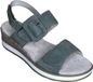 Caprice Dames Sandaaltje 9-28753-42 Olive Nubuck G-breedte Maat: 36 EU