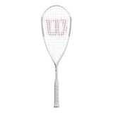 Wilson Unisex - Volwassenen TEMPEST LITE Squash Racket, Wit / Pink, 0
