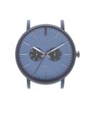Watx & Colors Montre WXCA2717 Bleu Métal Analogique Quartz 44 mm