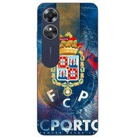 Maniacase Hoesje Oppo A17 FCP PORTO BLAUW ACHTERGROND