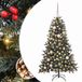 vidaXL Kunstkerstboom met 150 LED Groen 120 cm PVC en Plastic en Staal