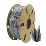 Filamentive PLA – zilver/zilver – 1,75 mm 3D-printfilament, gerecyclede materialen + 100% recyclebare kartonnen spoel – maakt duurzaam 3D-printen mogelijk (1 kg)