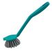PARENCE.- borstel met handvat - lengte 20 cm, halfharde en compacte borstelharen - gemakkelijk op te bergen, ergonomisch, schoon - willekeurige kleur