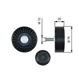 gates T36485 Drivealign Idler