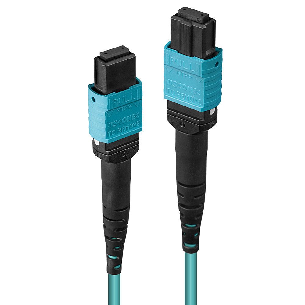 LINDY 46984 - 100m Fiber Optic Cable - Turquoise