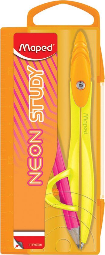 Maped Passerset STUDY NEON, kleurrijk gesorteerd