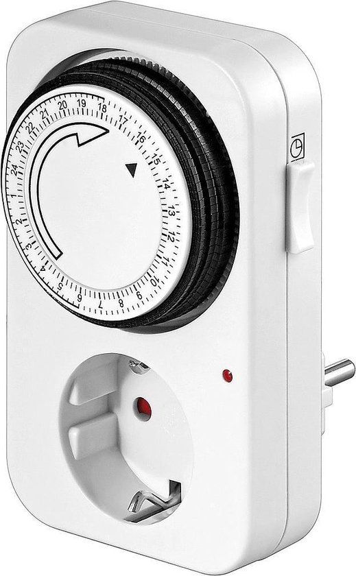 Goobay mechanische tijdschakelklok - wit