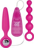 CalExotics Roze Vibrerende Buttplug set