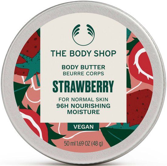 The Body Shop Lichaamsboter Strawberry 50 ml