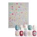MEKO Autocollants pour ongles gaufrés B 1 pc