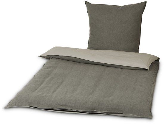 LOBERON Beddengoed Mynatt grijs