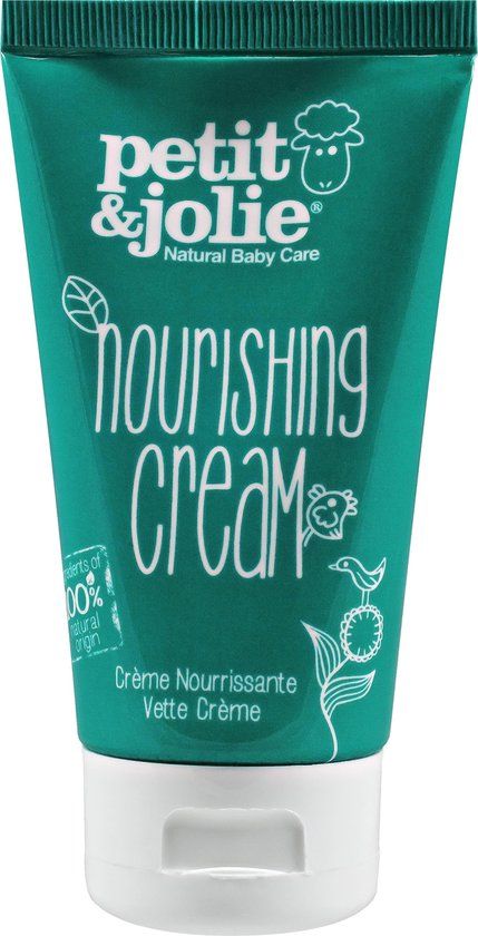 Petit & Jolie Baby Vette Crème - 75ml - Op basis van shea butter - 100% natuurlijk