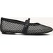 Steve Madden Ballerina's Rejoice-m Zwart