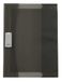 Viquel Strong Cover – schriftenhouder 17 x 22 cm van grijs kunststof – premium kwaliteit – versterkte rug – met kleppen voor bladwijzers
