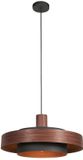 Anne Lighting Hanglamp Flinter Bruin Metaal Ø 50cm E27