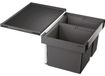 Flexon Afvalbak systeem Flexon II 60/2, met 2 emmers van 30 liter en 19 liter, geschikt voor een kast van 60 cm breed