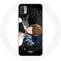 Maniacase Etui voor Xiaomi Poco M3 Pro Licht Yagami Death Note Anime