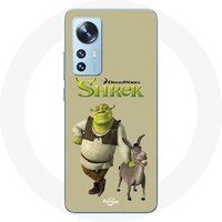 Maniacase Etui voor Xiaomi Mi 12 / 12X Shrek en de Ezel Film