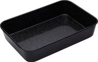 Masterclass Braadblik Emaille Inductie Zwart 40 x 28 x 7.5 cm
