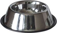 ICA Stainless Steel Feeder with Anti-Slip Base | 17 cm