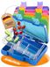 Funkelfuchs® - Lunchbox enfants avec compartiments - 800ml, bleu