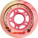 Powerslide Roue de roller princess 76 (x4) rose