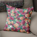 Bonamaison Decoratieve kussenhoes willekeurig patroon, gooien kussenhoezen, home decoratieve kussenslopen voor woonkamer, bank, slaapkamer, grootte: 43x43 cm - ontworpen en vervaardigd in Turkije