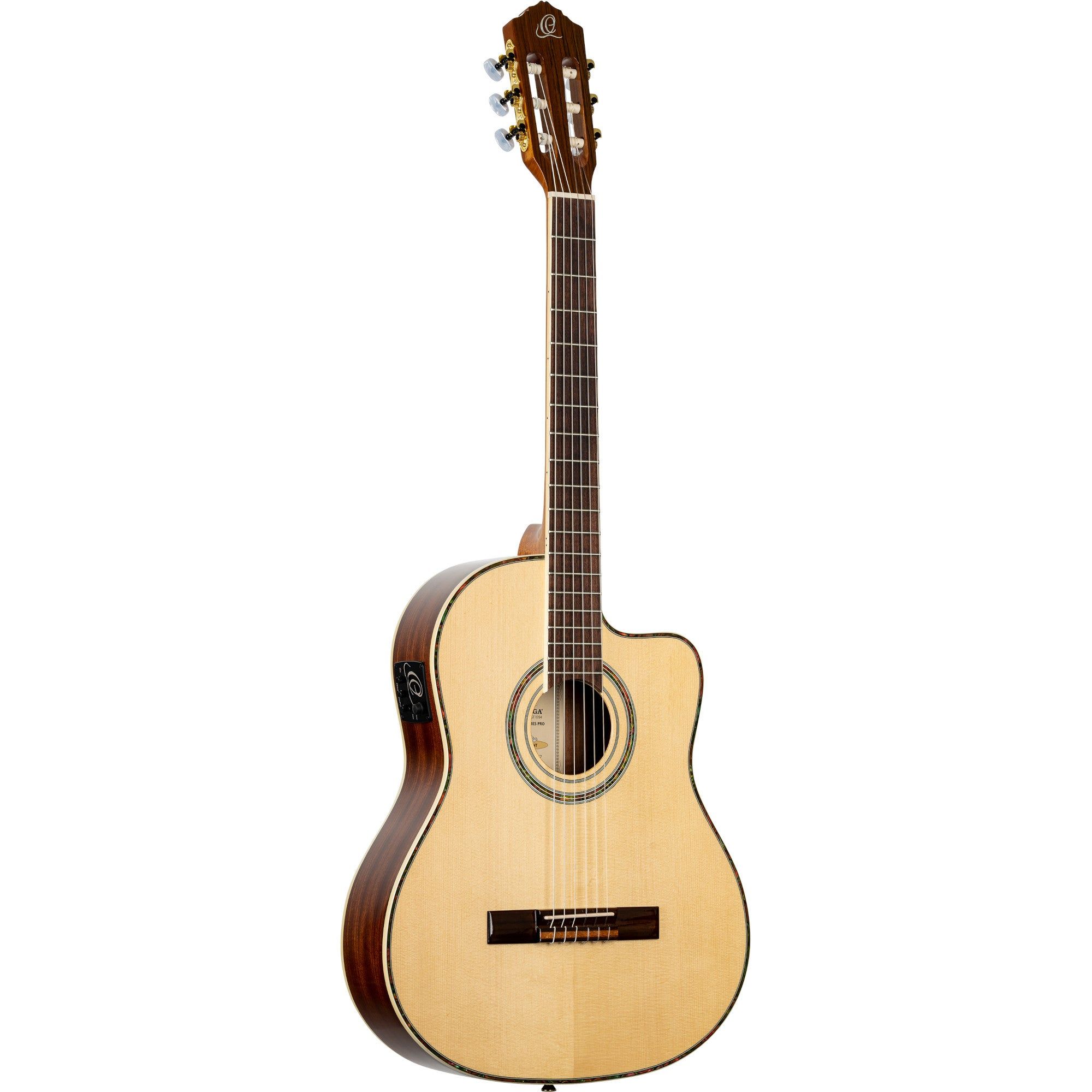 Ortega Family Series Pro RCE145NT - Klassieke gitaar met gigbag