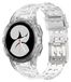 Wigento Samsung Siliconen horlogeband voor de Galaxy Watch 5 40mm, met geïntegreerde behuizing